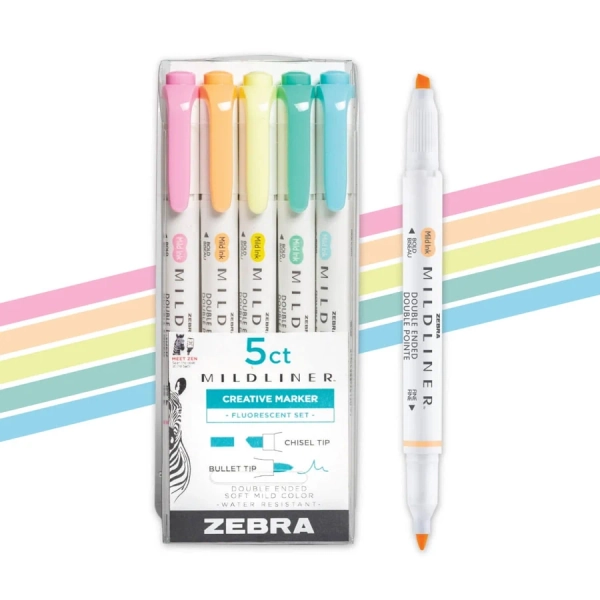 Zebra Mildliner Double Ended