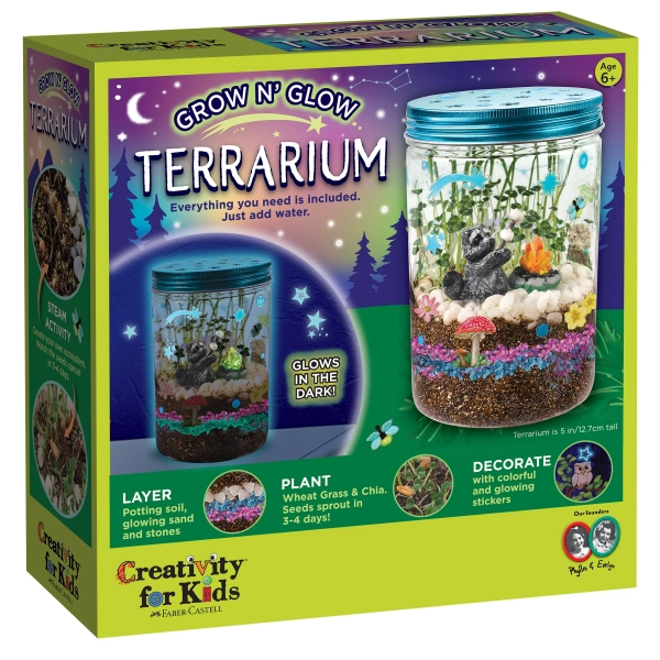 Creativity for Kids Grow 'N Glow Terrarium