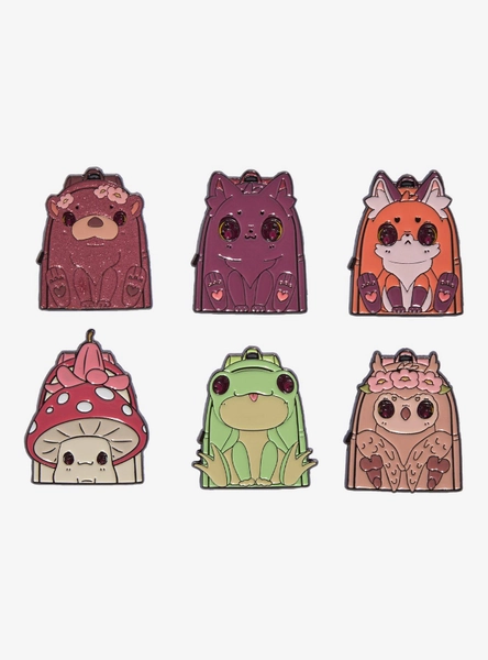Forest Creature Backpack Blind Bag Enamel Pin Naomi Lord Art Hot Topic Exclusive