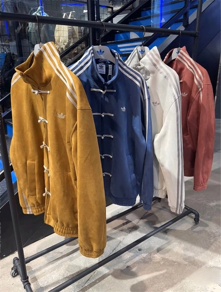 Adidas Originals Ctt Snake Year Limite Chinese Stand Collar Casual Jacket.
