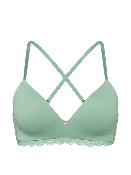 Smooth & Lace Wireless Push-Up Bra