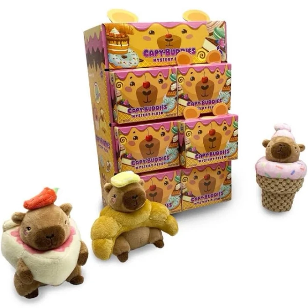 Capy-Buddies Herd 2: Desserts Mystery Plush