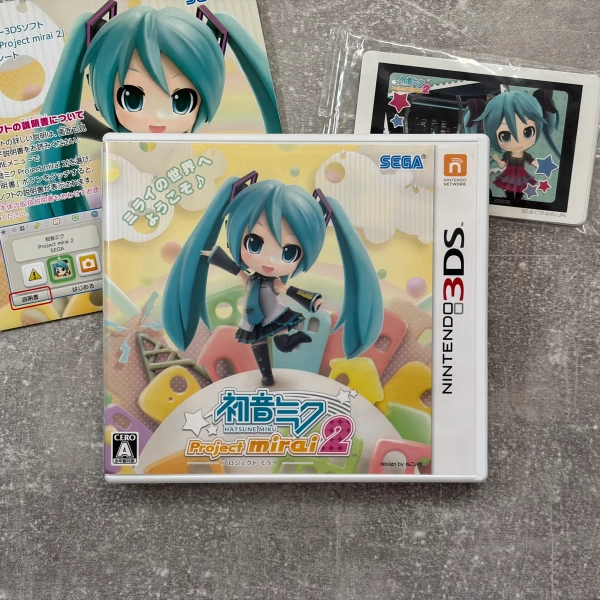 Hatsune Miku and Future Stars: Project Mirai 2 | with AR cards | Nintendo 3DS | Japan Import | Snows Mini - Importing Japan to the UK