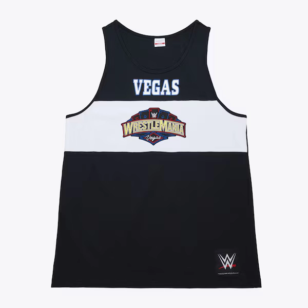 Wrestlemania Mitchell & Ness Retro Tank Top Current Logo Wrestlemania