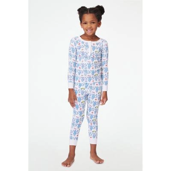 Kids NY Monkey Pajamas