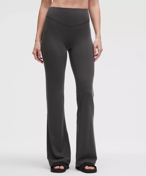 Wunder Under SmoothCover High-Rise Bootcut Pant 34" - Graphite Grey - 10