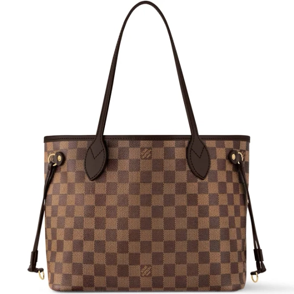 LOUIS VUITTON Neverfull PM Dark Chocolate Damier Ebene