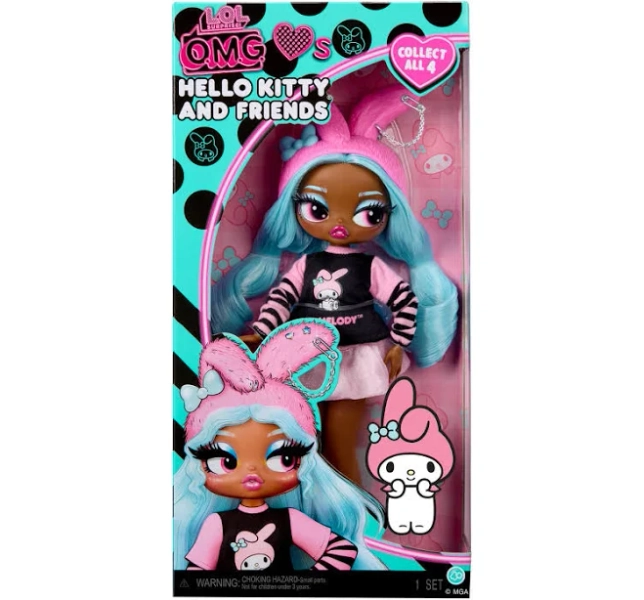 L.O.L. Surprise! OMG Loves Hello Kitty and Friends My Melody Fashion Doll