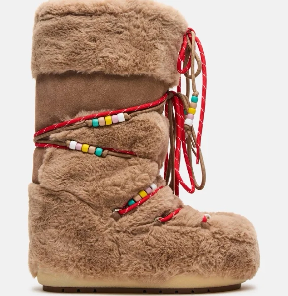Steve Madden Women's Mousse Lace-Up Boots