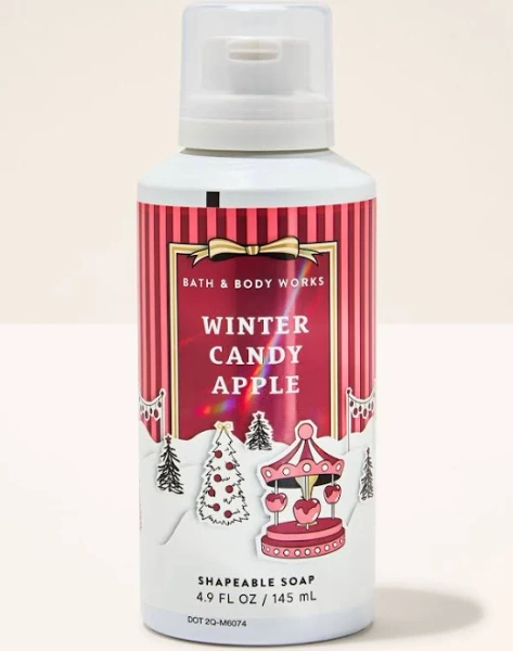 Bath & Body Works Winter Candy Apple Shapeable Soap