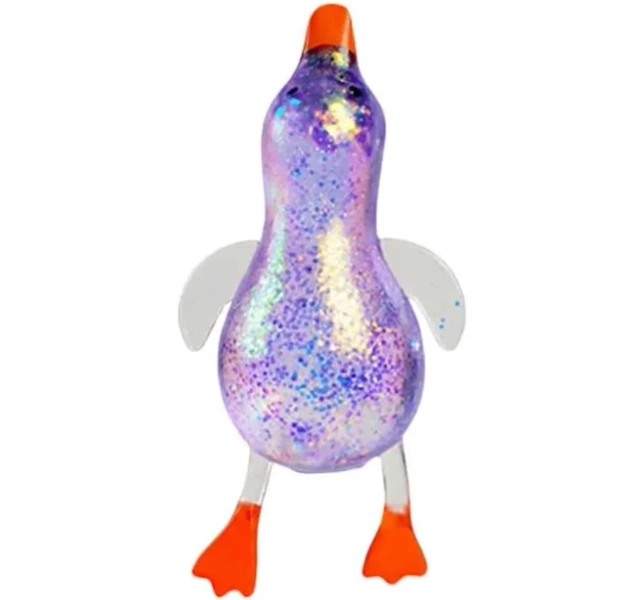 Cute Duck Sugar Squishy Stress Ball, Ultra Soft & Moldable Slow Rise Sensory Fidget Toy for Relaxing Anxiety Stress Relief for Kids & Adults
