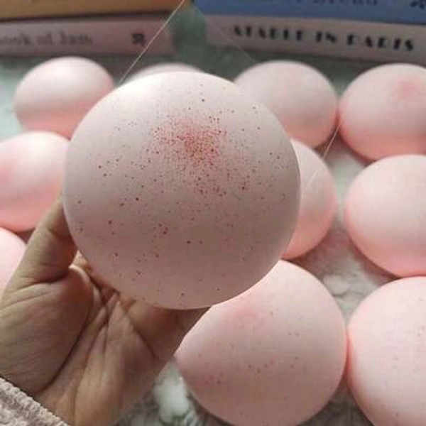 Sticky Bottom Bun Slow Rebound Squeeze Toy Sugar Squishy - Decompression Stress Relief Squeeze Series - Super Soft Slow Rebound Texture, Rebound Stress Relief Design, Portable Desktop Stress Relief Decor - Holiday Gift - Birthday Gift - Perfect Gift - Size Pink