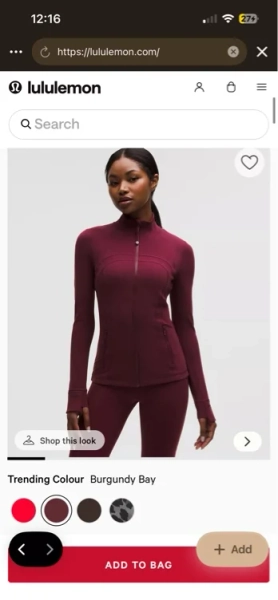 Define Jacket *Nulu - burgundy-