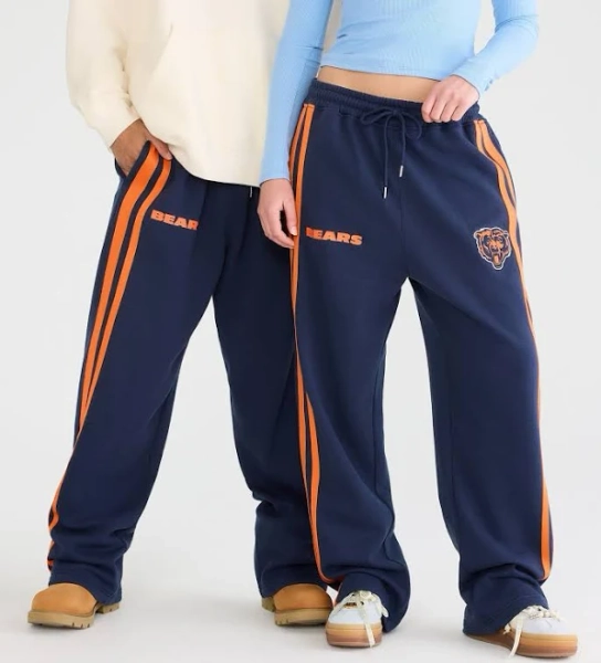 Aeropostale Men's Chicago Bears Cotton Track Pants