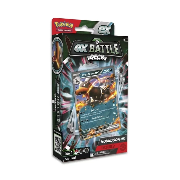 Pokemon ex Battle Deck HOUNDOOM EX Factory Sealed Box Ready To Play Deck!!!