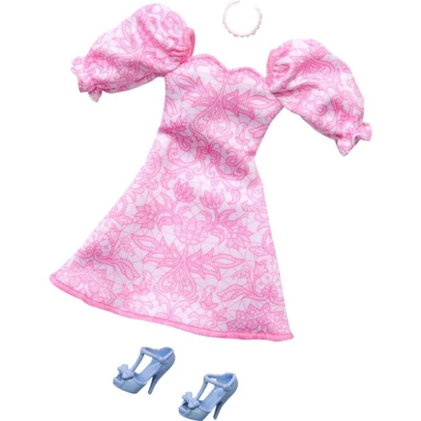 Barbie Complete Looks Puffy Sleeve Dress