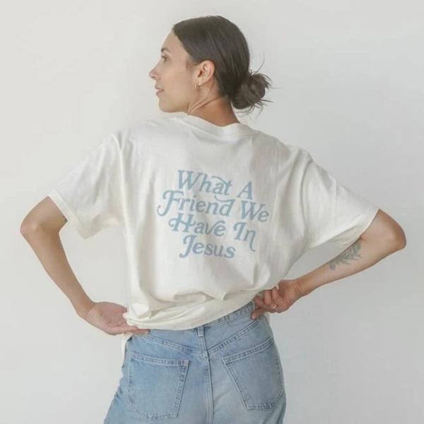 Elevated Faith What A Friend in Jesus Unisex Tee