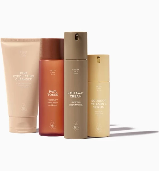 Morning Essentials Set | Skincare Set for Women | Sweet July Skin