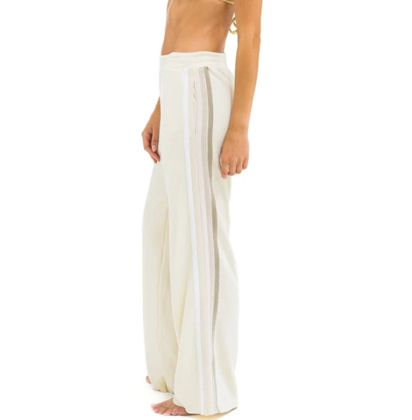 Vintage 5 Stripe Wide Leg Sweatpants