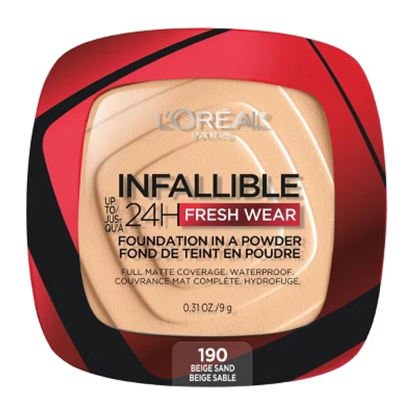 L'Oreal Paris Infallible Up to 24H Fresh Wear Foundation in a Powder - 0.31oz