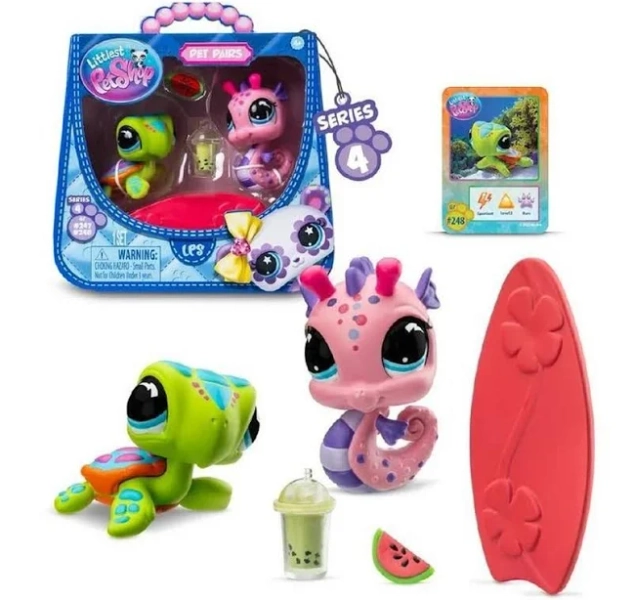 Littlest Pet Shop Pet Pairs Blind Box Series 4 2-Pack