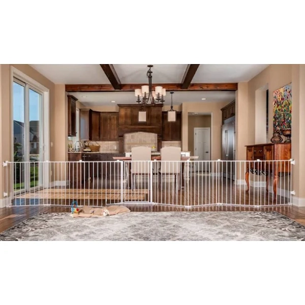 Regalo Baby 2-in-1 Super Wide Safety Gate and Play Yard