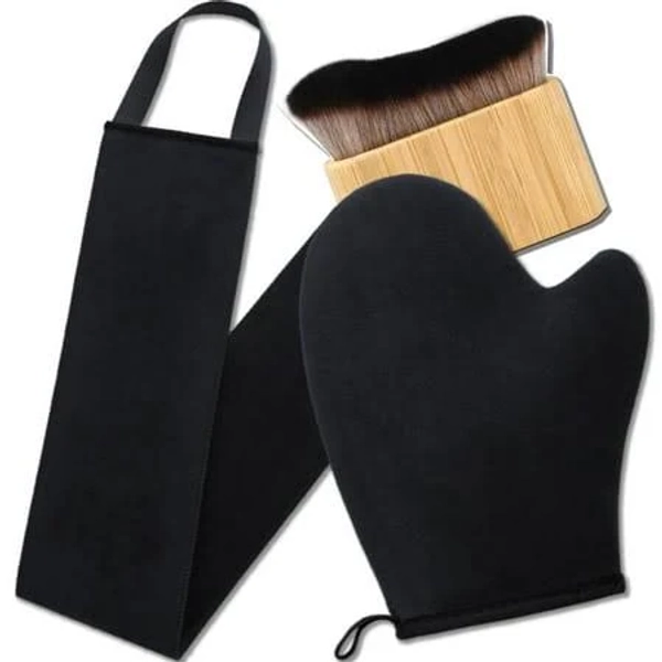 3 in 1 Self Tanning Mitts Self Tanner Mitt Applicator Kit