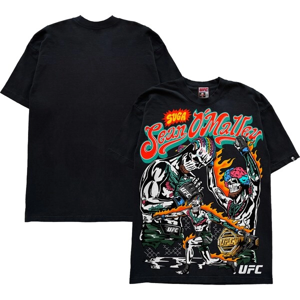 Men's Warren Lotas Black Sean O'Malley Graphic T-Shirt