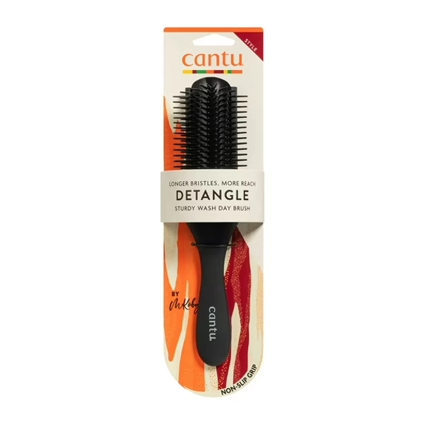 Cantu Detangle Wash Day Hair Brush, Thick & Curly Hair