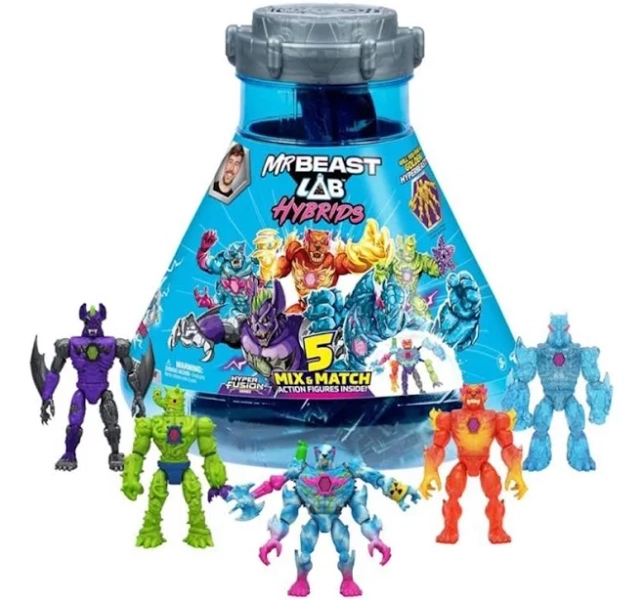 Mr Beast MrBeast Hybrid Lab Hyper Fusion Action Figures Playset - New Toys & Collectibles