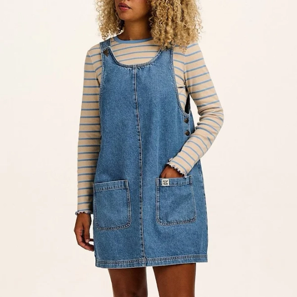 Lucy & Yak Layla Mini Denim Dress