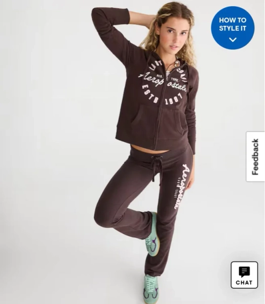Aeropostale East Coast Full-Zip Hoodie