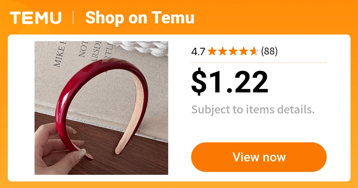 1pc solid color headband   in multiple colors made - Temu