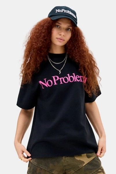 No Problemo Black & Pink Short Sleeve T-Shirt