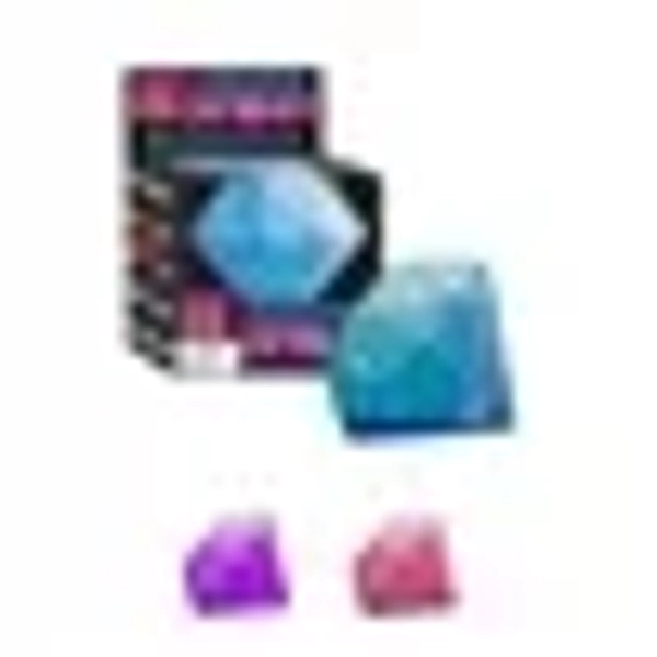 NeeDoh Groovy Jewel Novelty Toy with Glitter Water Filling, Multiple Colors, Children Ages 3+