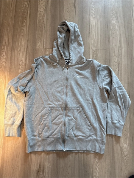 Grey Nike Zip-up Hoodie - Men’s XL