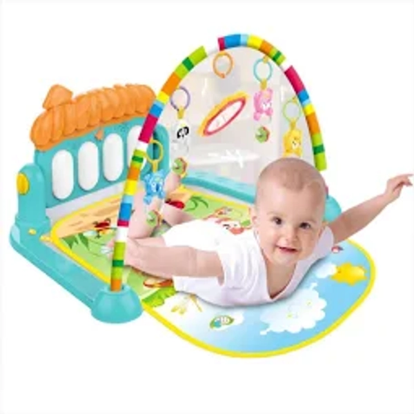 Gimnasio 3 En 1 Musical Para Bebe Piano Didáctico
