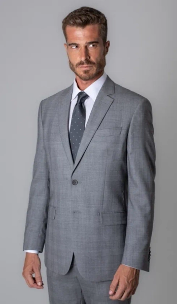 Terno Marzotto Xadrez Slim