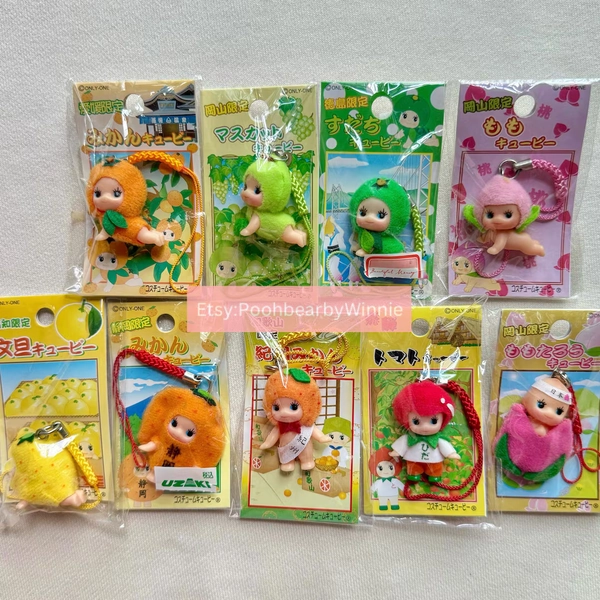 Sweet Fruits - Kewpie QP Plush Charm Strap (mini Paperback Version) - Etsy