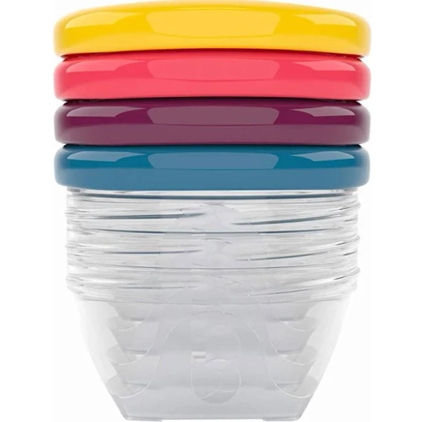Babymoov Baby Bowls Food Storage Set 4-Pack 4 Oz.