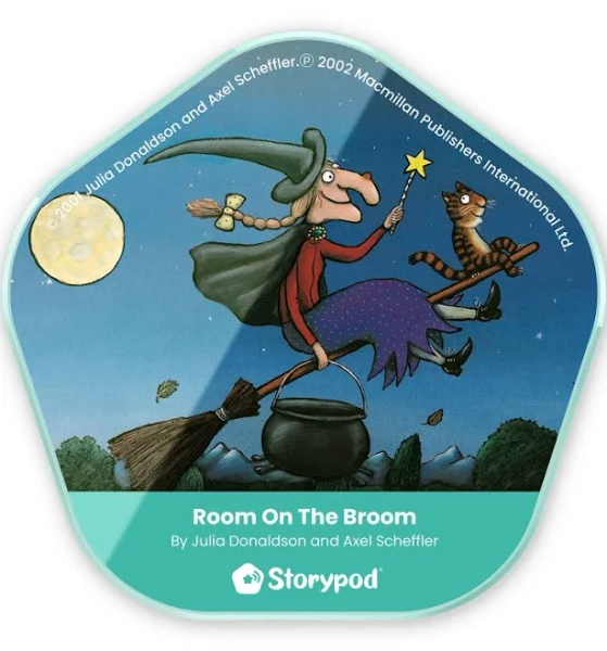 Storypod Audio Story Room On The Broom Witch & Cat Tale