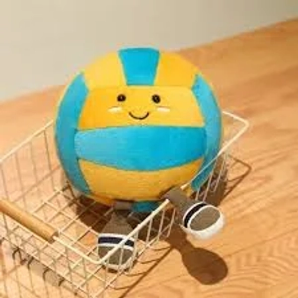 Jellycat 11.8 in Amuseables Sports Beach Volley Stuffed Toys Doll Gift