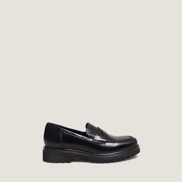 Mocassins à semelles crantées