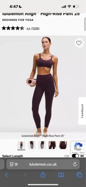 lululemon Align™ High-Rise Pant 25" - Infinity Dye Starlight Asphalt Grey Anchor Black - 10