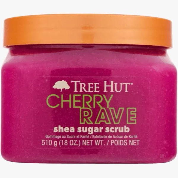 Tree Hut Cherry Rave Shea Sugar Scrub