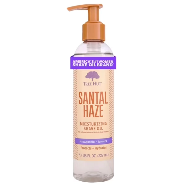Tree Hut Santal Haze Moisturizing Shave Oil, 7.7 fl oz
