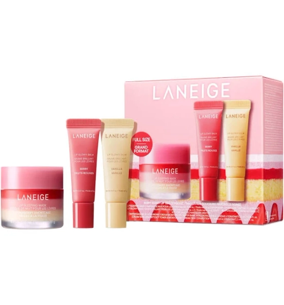 Laneige Berry Sweet Lip Trio Set