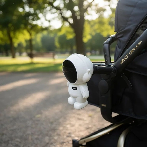 Mecedora para Coches Bouncers y Cunas Bebes Astro Blanco