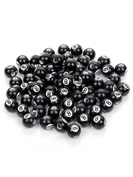 30pcs/set Creative Billiard Design DIY Bead For Women For DIY Jewelry Making