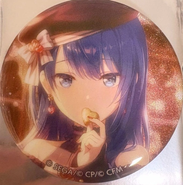 Project Sekai Colorful Stage! Pin Badge - Haruka Kiritani - Glitter